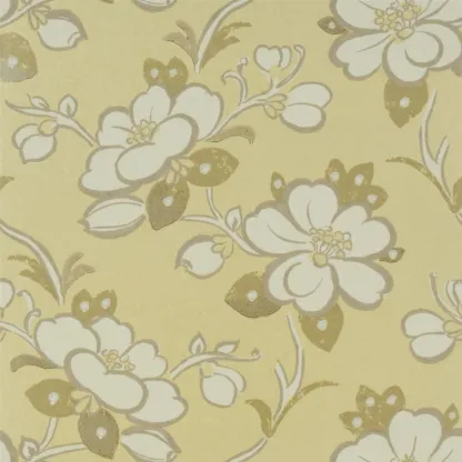Papier peint - Designers Guild Lotus Flower - Gold | Susty