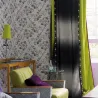 Papier peint - Designers Guild Lotus Flower - Slate | Susty