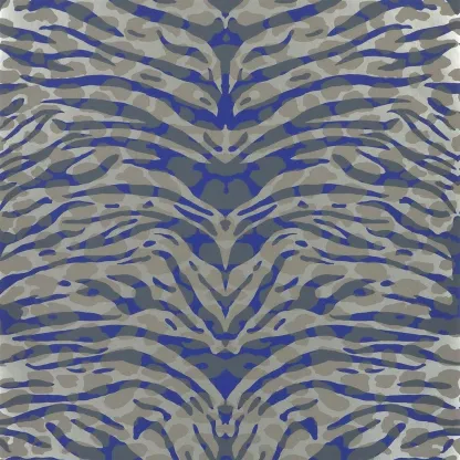 Papier peint - Designers Guild Pantigre - Saphir Wallpaper | Susty