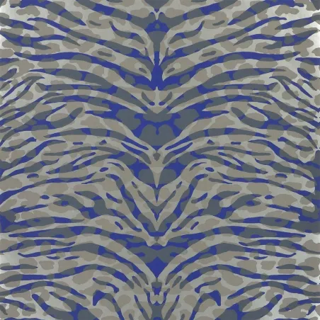 Papier peint - Designers Guild Pantigre - Saphir Wallpaper | Susty