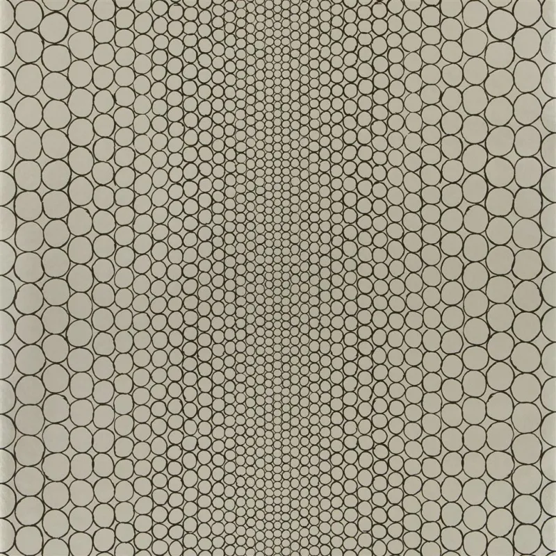 Papier peint - Designers Guild Pearls - Zinc Wallpaper | Susty