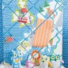 Papier peint - Designers Guild Sundae Stripe - Apple | Susty