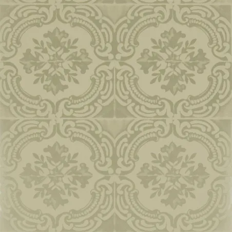 Papier peint - Designers Guild Azulejos - Dore Wallpaper | Susty