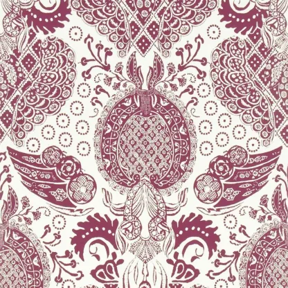 Papier peint - Designers Guild Marseille - Grenat Wallpaper | Susty