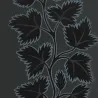 Papier peint - Designers Guild Tauride - Noir | Susty