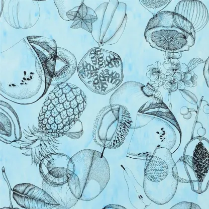 Papier peint - Designers Guild Agua Parati - Celadon Wallpaper | Susty