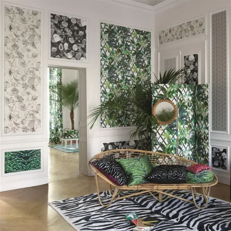 Papier peint - Designers Guild Agua Parati - Celadon Wallpaper | Susty