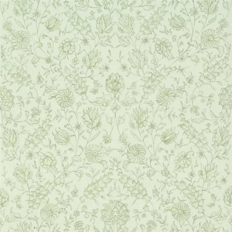 Papier peint - Designers Guild Flora - Olive | Susty