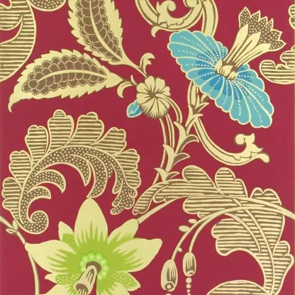 Papier peint - Designers Guild Ariana - Raspberry | Susty