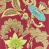 Papier peint - Designers Guild Ariana - Raspberry | Susty