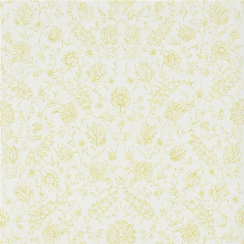 Papier peint - Designers Guild Flora - Chartreuse | Susty