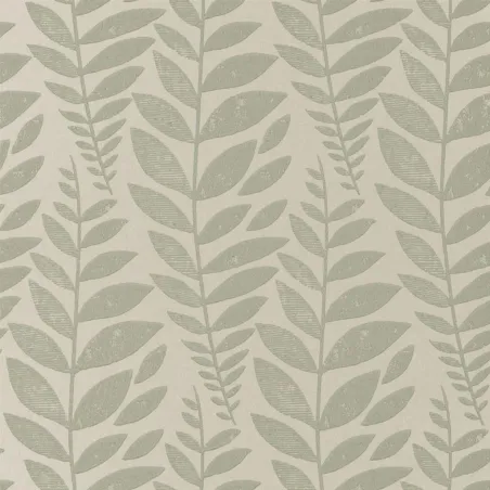 Papier peint - Designers Guild Odhni - Steel | Susty