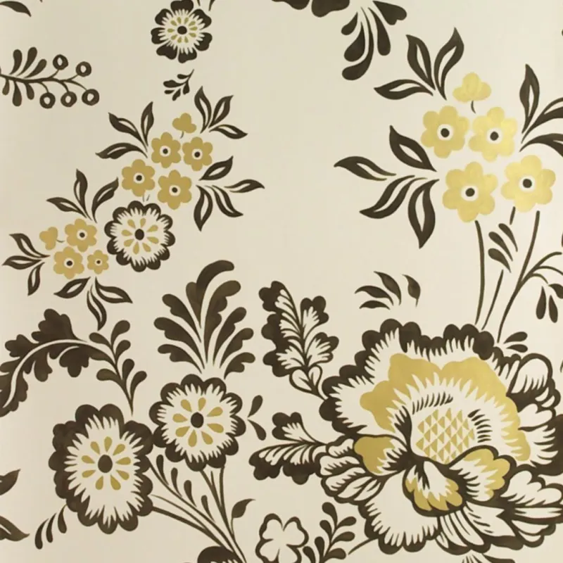 Papier peint - Designers Guild Tullgarn - Cocoa | Susty