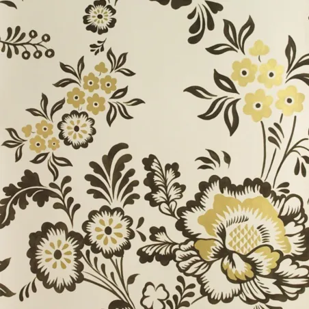 Papier peint - Designers Guild Tullgarn - Cocoa | Susty