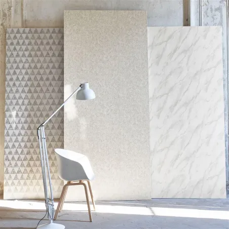 Papier peint - Designers Guild Carrara Grande Ivory | Susty