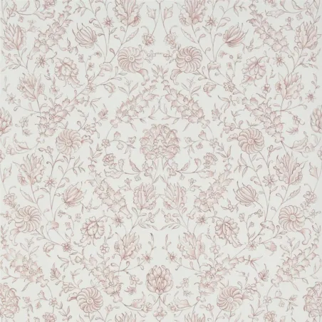 Papier peint - Designers Guild Flora - Crimson | Susty