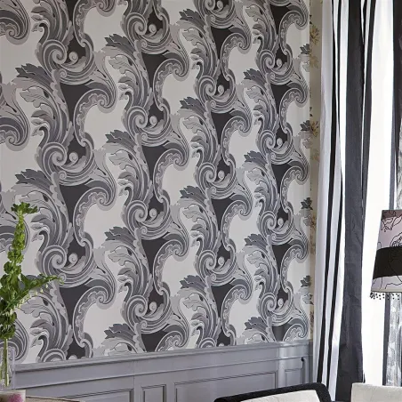 Papier peint - Designers Guild Euderlin - Cocoa | Susty