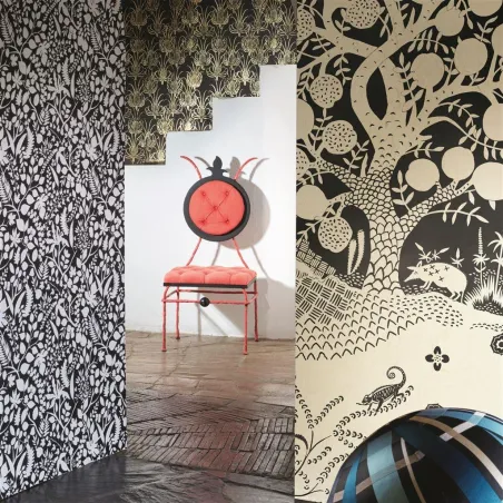 Papier peint - Designers Guild L Eden Mordore | Susty