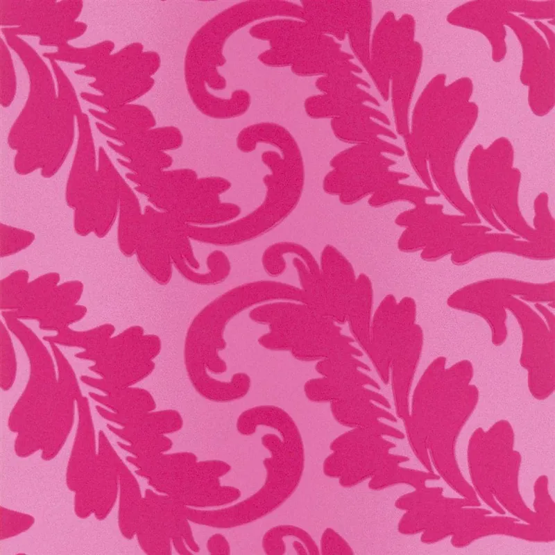 Papier peint - Designers Guild Ardassa - Magenta | Susty