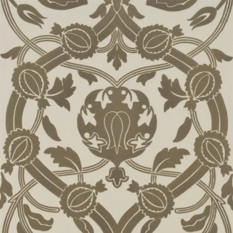 Papier peint - Designers Guild Isabella - Linen | Susty