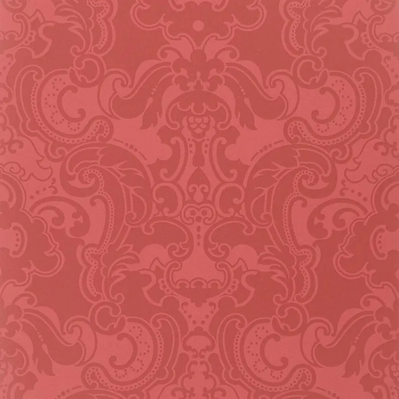 Papier peint - Designers Guild Arundale - Crimson | Susty