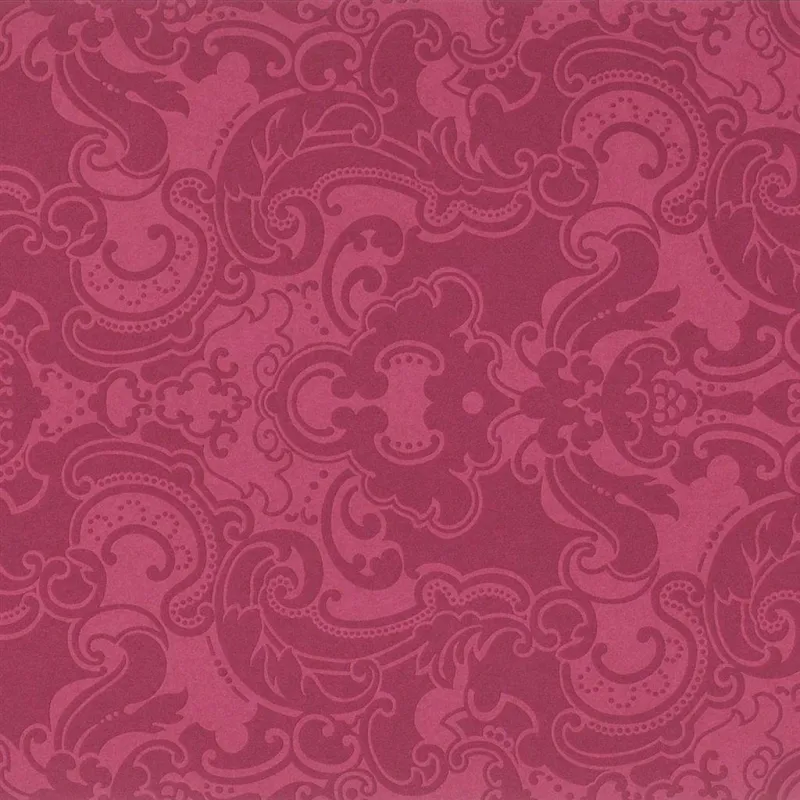 Papier peint - Designers Guild Arundale - Magenta | Susty