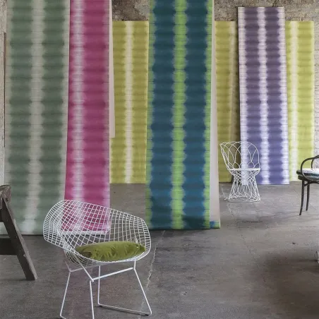 Papier peint - Designers Guild Savine - Lime | Susty