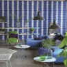 Papier peint - Designers Guild Savine - Turquoise | Susty