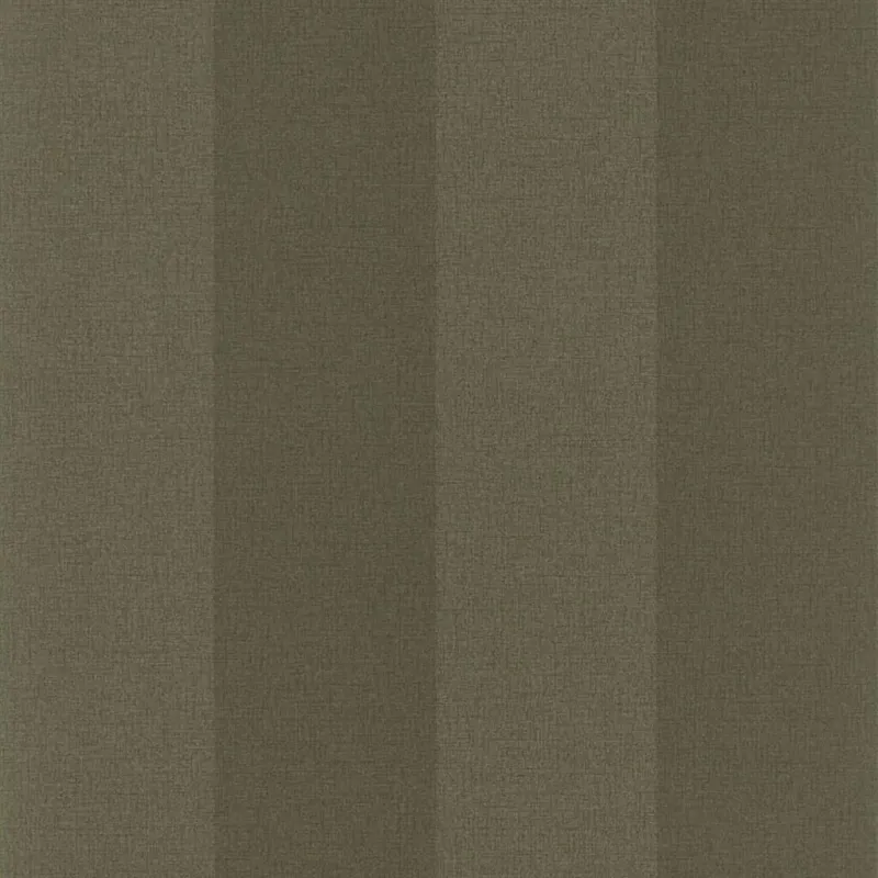 Papier peint - Designers Guild Tsuga Stripe - Peat | Susty