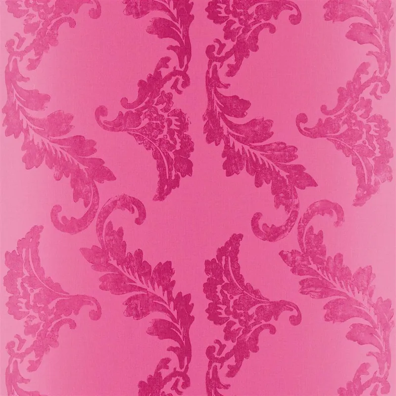 Papier peint - Designers Guild Aksu - Magenta | Susty