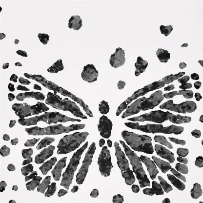 Papier peint - Designers Guild Les Messagers Carbone | Susty