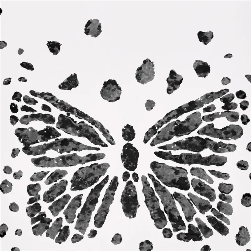 Papier peint - Designers Guild Les Messagers Carbone | Susty