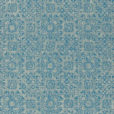 Papier peint - Designers Guild Serego - Turquoise | Susty