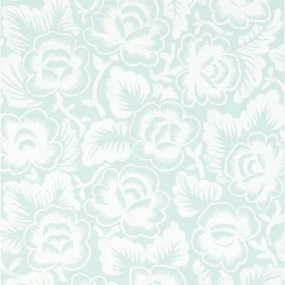 Papier peint - Designers Guild Rosario - Aqua | Susty