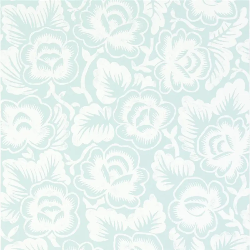 Papier peint - Designers Guild Rosario - Aqua | Susty