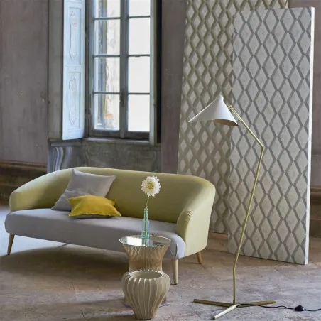 Papier peint - Designers Guild Jourdain Steel | Susty