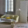 Papier peint - Designers Guild Jourdain Steel | Susty