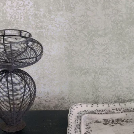 Papier peint - Designers Guild Contarini - Silver | Susty