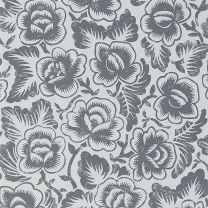 Papier peint - Designers Guild Rosario - Graphite | Susty