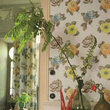 Papier peint - Designers Guild Pavonia - Saffron | Susty