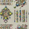 Papier peint - Designers Guild La Main Au Collet - Zinc Wallpaper | Susty