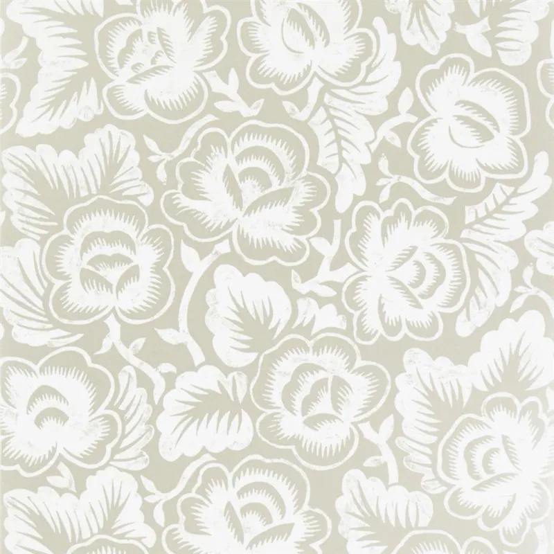 Papier peint - Designers Guild Rosario - Champagne | Susty