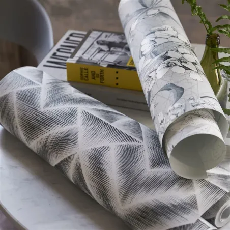 Papier peint - Designers Guild Emilie Platinum | Susty