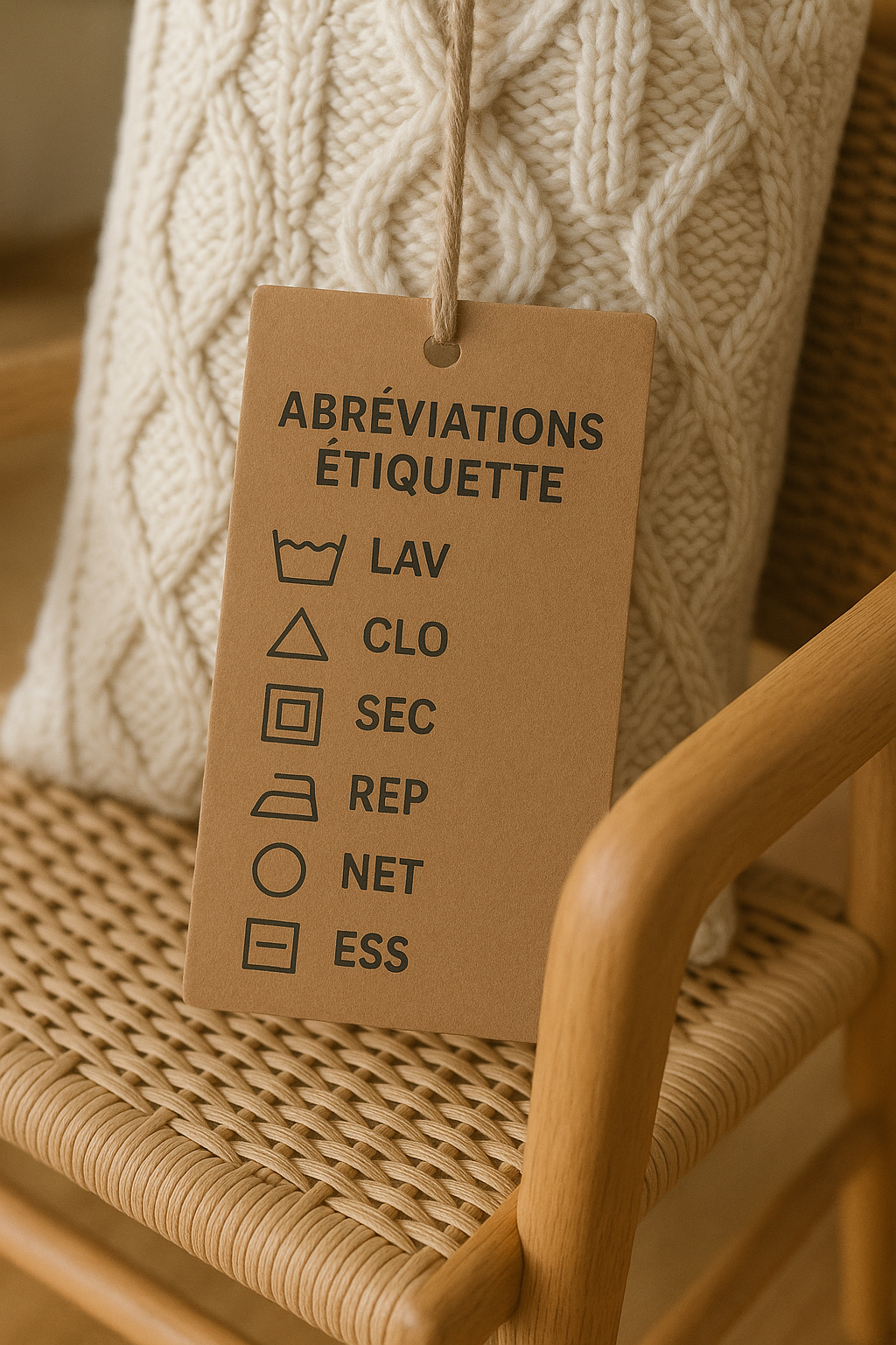 Guide des abréviations textiles : comprendre les étiquettes des tissus d’ameublement