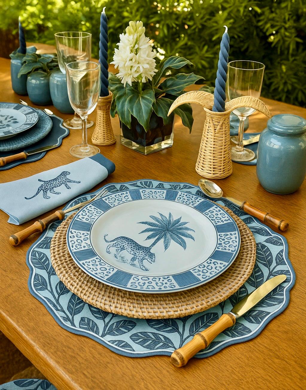Tableware tutorial: create your own 100% ethical, circular and unique placemats in the blink of an eye